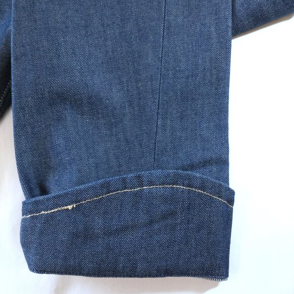 NWOT Rare Vintage Levi's Rigid Indigo Jeans with Bottom Cuff - Picture 4 of 4